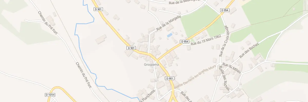 Plan du 4 Rue de la Margelle à Aignay-le-Duc