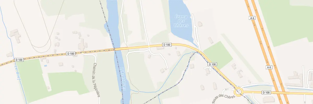 Plan du 21 Rte de Morancé aux Chères