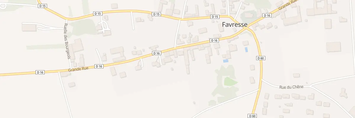 Plan du 18 Gr Grande Rue à Favresse