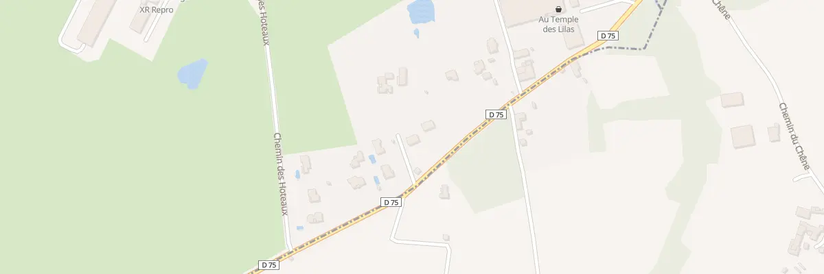 Plan du 147 Rte du Pont de Chene à Brindas