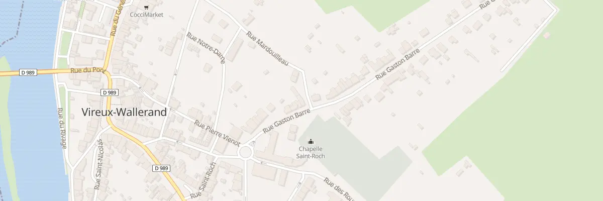 Plan du 22 Rue Gaston Barré à Vireux-Wallerand