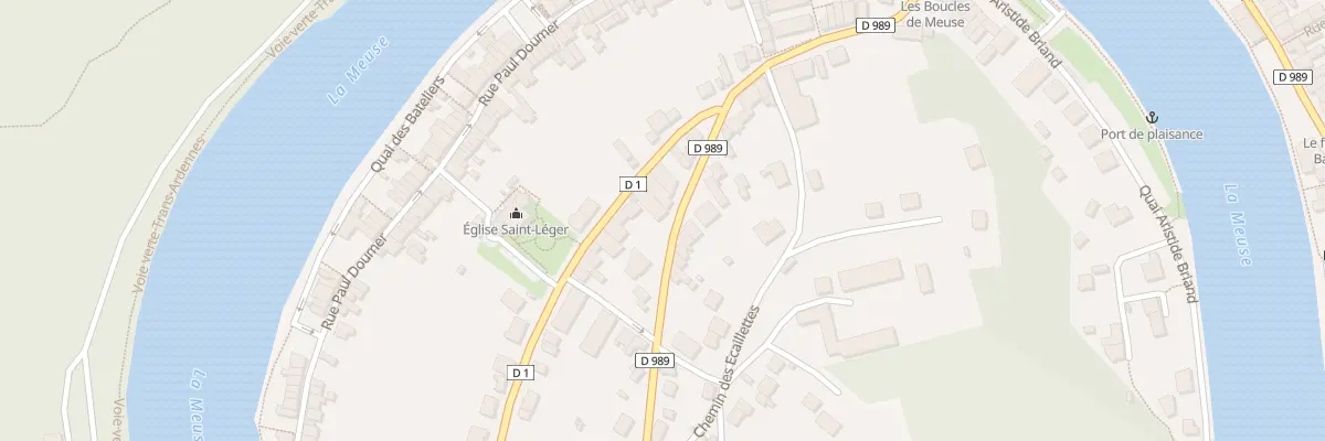 Plan du 14 Rue 42 Demi Brigade Malgache à Monthermé