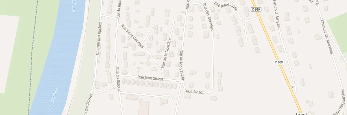 Plan du 9 Rue de la Dossière à Vireux-Wallerand