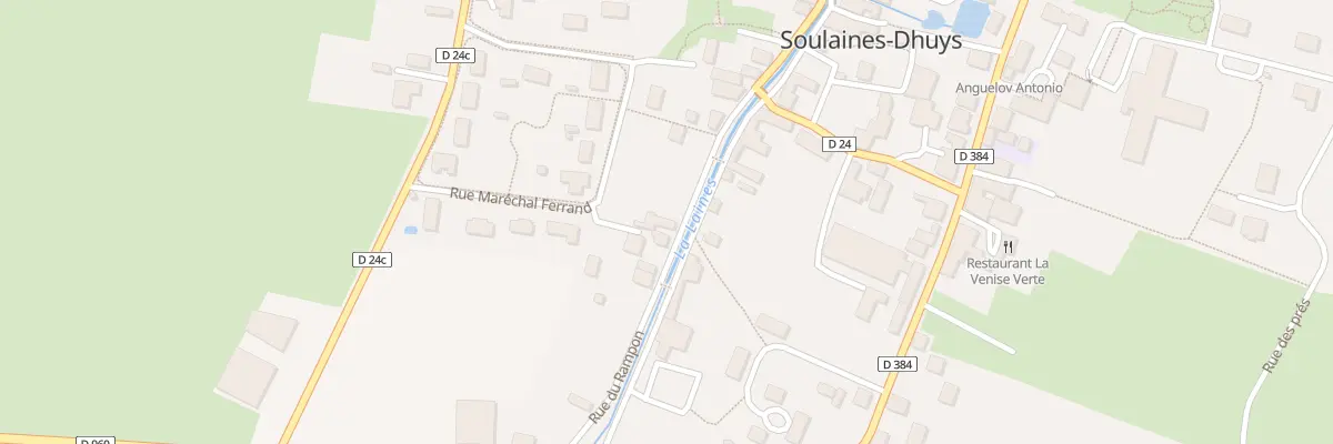 Plan du 17 Rue du Rampon à Soulaines-Dhuys