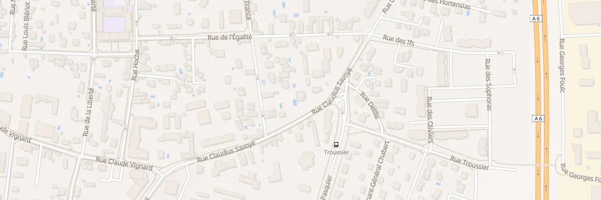 Plan du 429 Rue Claudius Savoye à Villefranche-sur-Saône