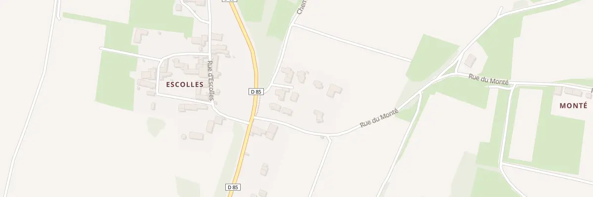 Plan du 30B Che des Chênes à Verzé