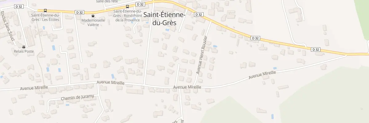 Plan du 17 Rue Henri Rouvier à Saint-Étienne-du-Grès