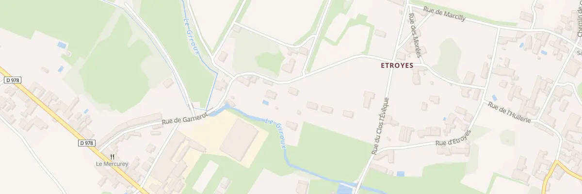 Plan du 20 Rue de Garnerot à Mercurey