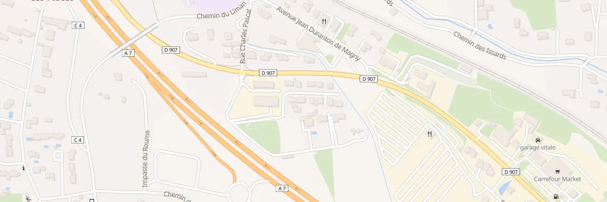 Plan du 11 Rue Charles Pascal à Mornas