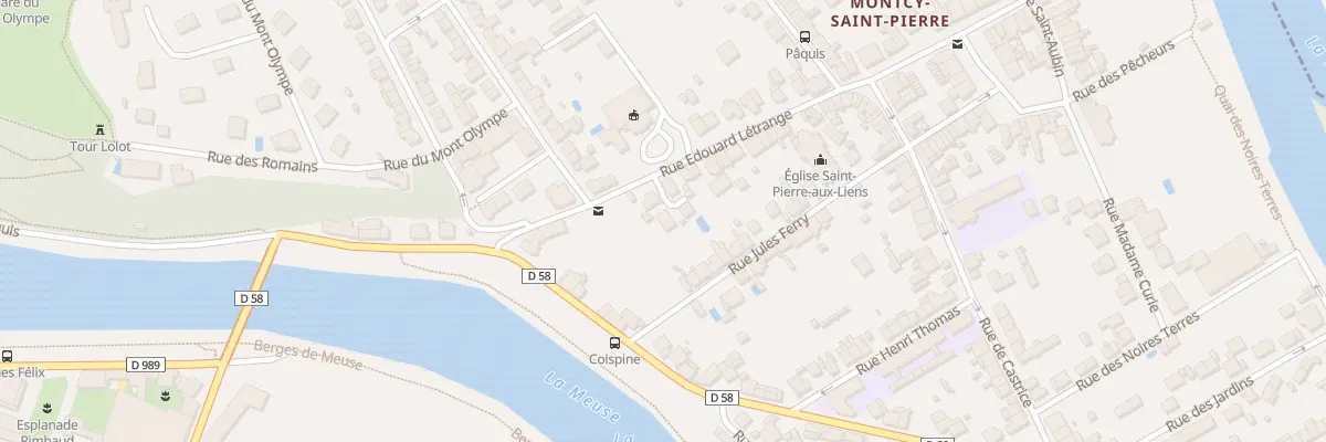 Plan du 33 Rue Edouard Létrange à Charleville-Mézières