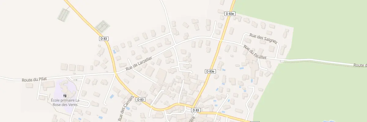 Plan du 47 Imp de l’Aubépine à Beauvallon