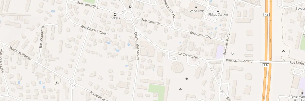 Plan du 278 Rue Condorcet à Villefranche-sur-Saône