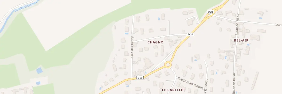 Plan du 22 Rue de Chagny à Saint-Georges-de-Reneins