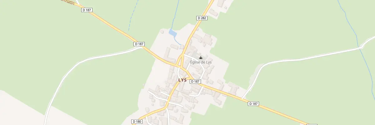 Plan du 5079 Lys à Chissey-lès-Mâcon