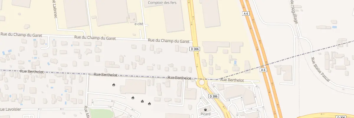 Plan du 720 Rue Berthelot à Arnas