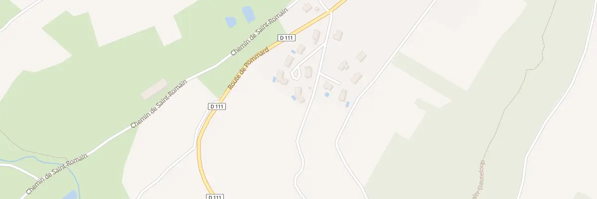 Plan du 3 Imp des Hauts de Jussigny à Meloisey
