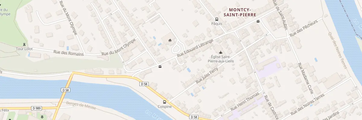 Plan du 29 Rue Edouard Létrange à Charleville-Mézières
