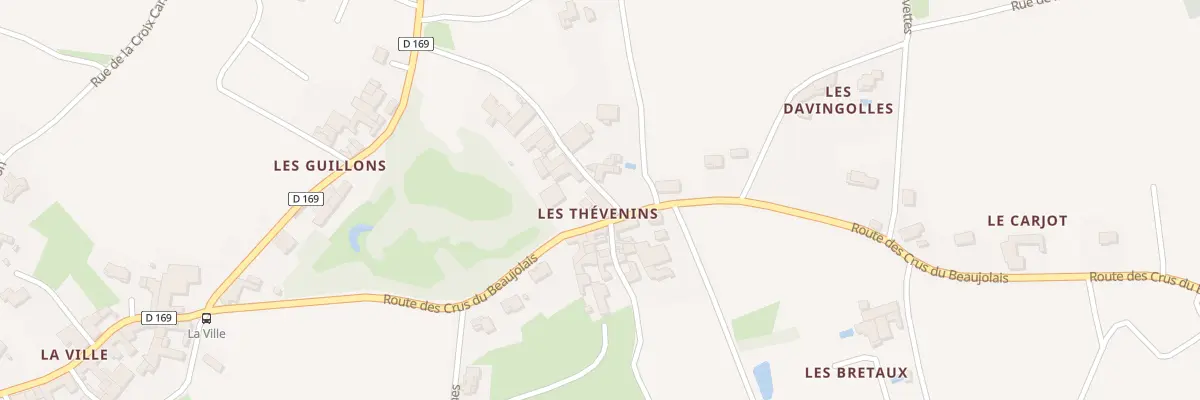 Plan du 1405 Rte des Crus du Beaujolais à Saint-Amour-Bellevue