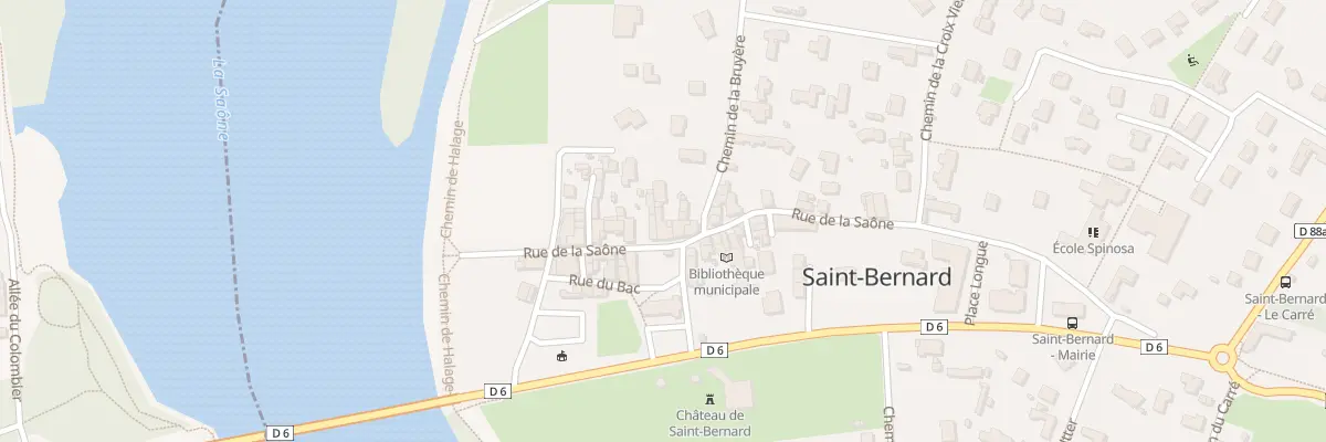 Plan du 25C Che de la Bruyere à Saint-Bernard