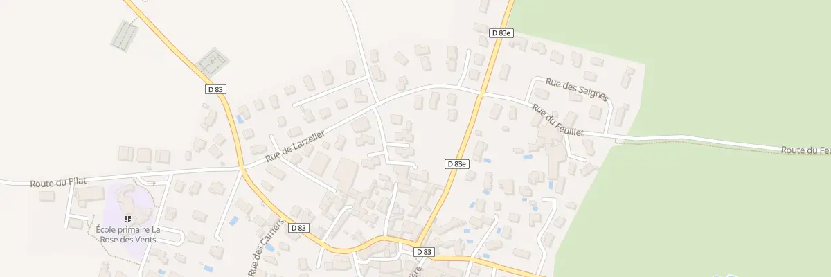 Plan du 49 Imp de l’Aubépine à Beauvallon