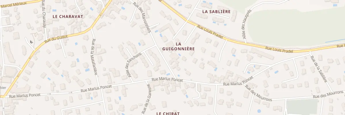 Plan du 17T Rue des Marronniers à Saint-Genis-les-Ollières