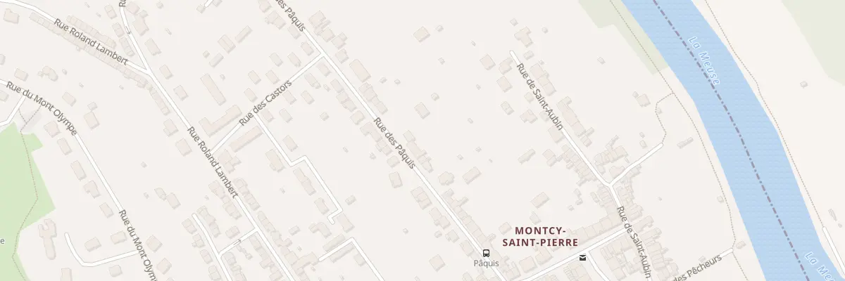 Plan du 36 Rue des Paquis à Charleville-Mézières