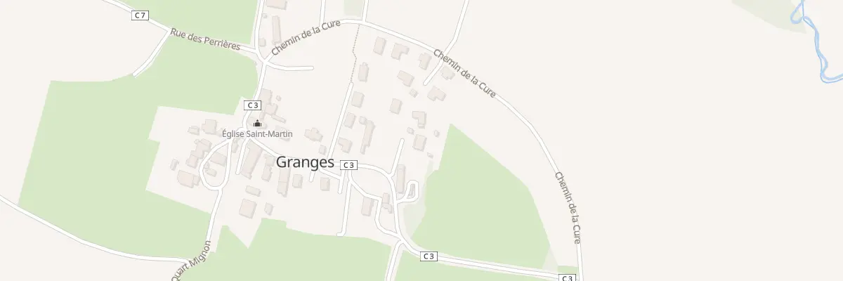 Plan du 4A Rue Saint Martin à Granges