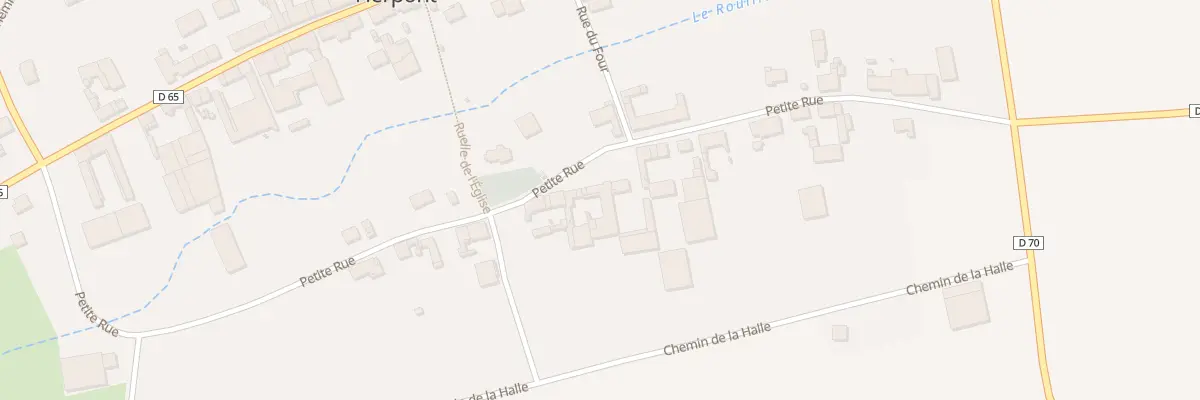 Plan du 20 Herpont Petite Rue à Herpont