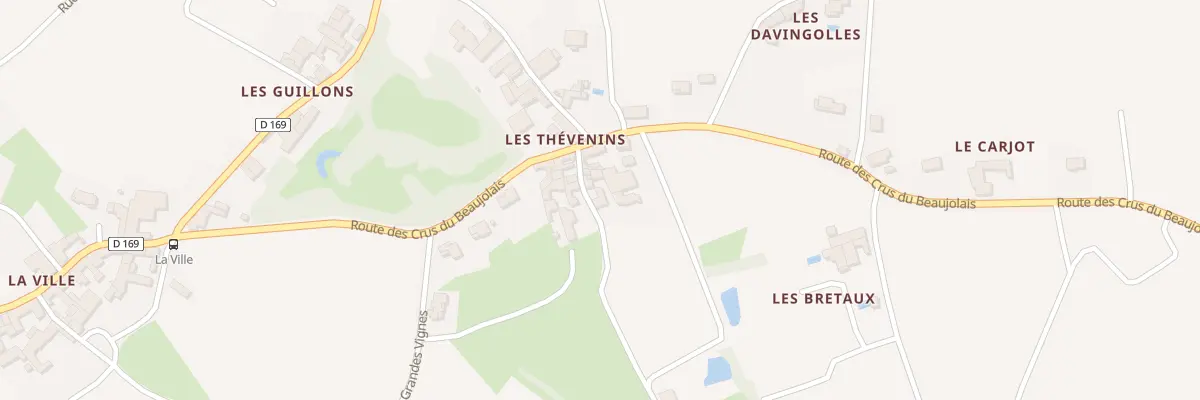 Plan du 65 Imp des Thevenins à Saint-Amour-Bellevue