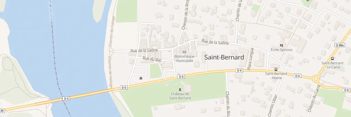 Plan du 52 Rue de l’Ancienne Mairie à Saint-Bernard