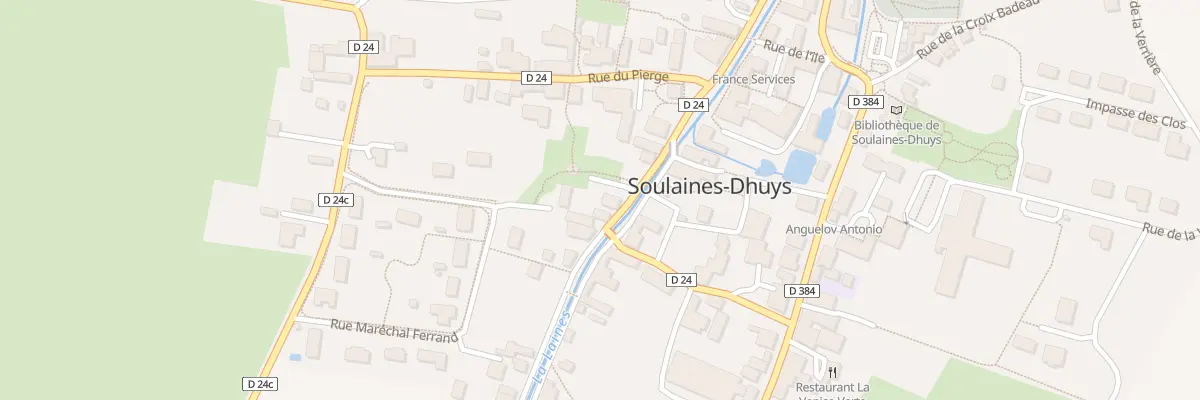 Plan du 5 Rue du Rampon à Soulaines-Dhuys