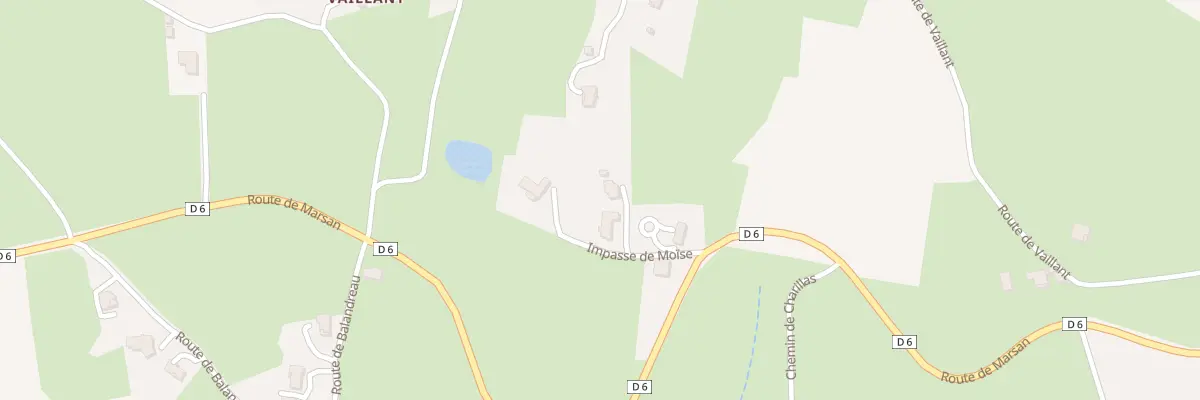 Plan du 70 Imp de Moïse à Eclassan