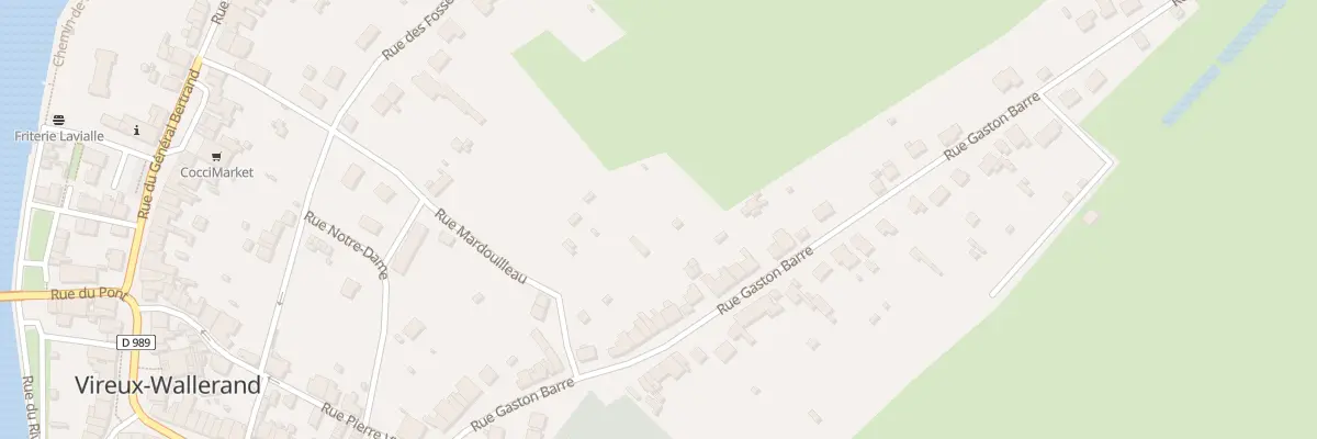 Plan du 40 Rue Gaston Barré à Vireux-Wallerand