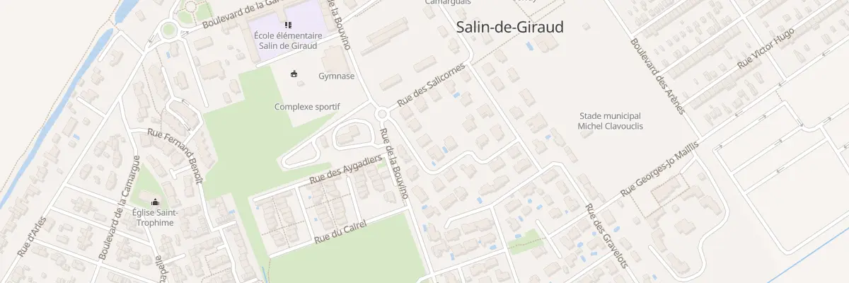 Plan du 5 Rue des Gabians Salin à Arles