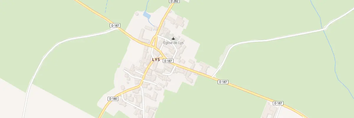 Plan du 5085 Lys à Chissey-lès-Mâcon