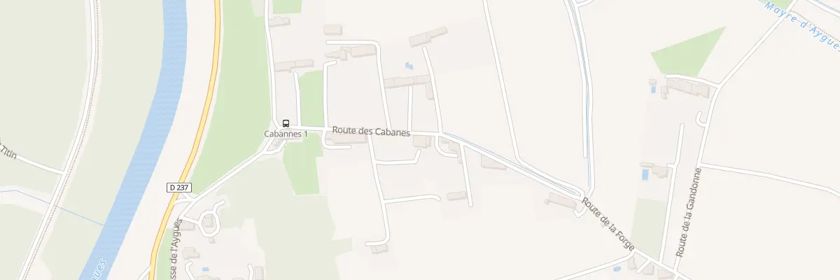 Plan du 5072 Les Cabanes à Caderousse