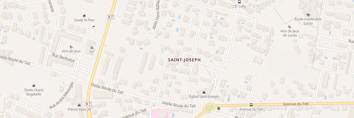 Plan du 6 Rue Brahms à Montélimar