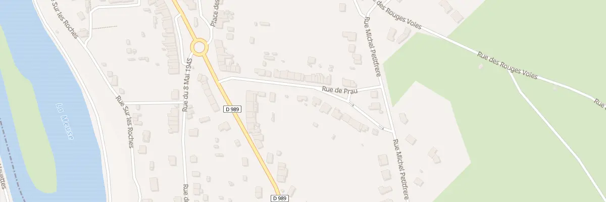 Plan du 7 Rue de Prau à Vireux-Wallerand