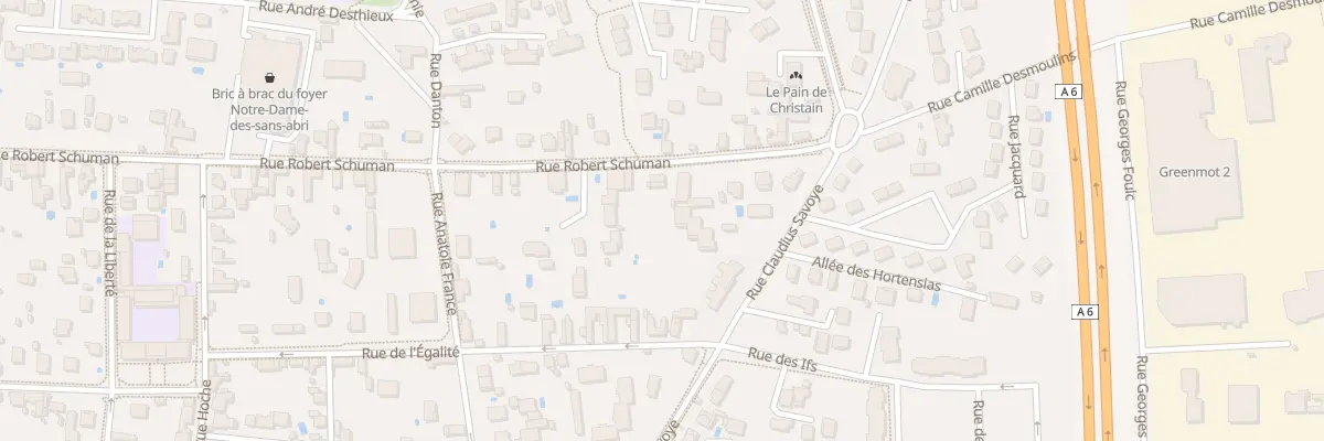 Plan du 762 Rue Robert Schuman à Villefranche-sur-Saône