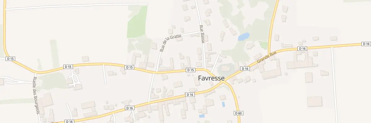 Plan du 44 Rue de Verzet à Favresse