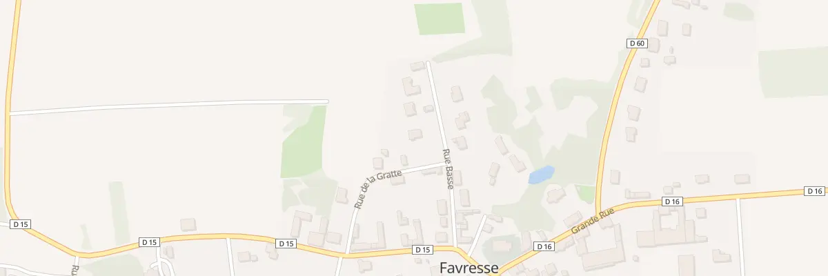 Plan du 73 Rue Basse à Favresse