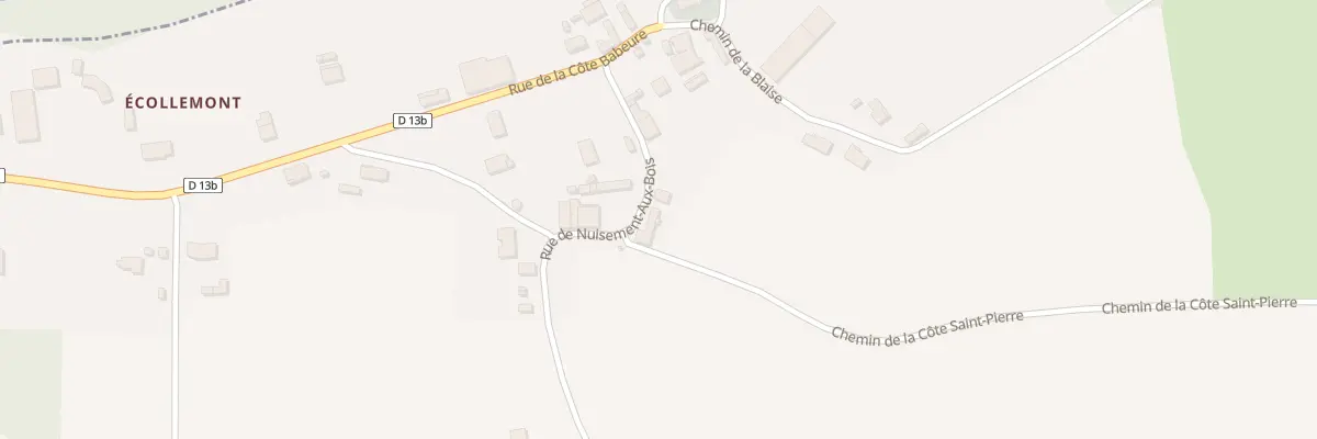 Plan du 7 Rue de Nuisement aux Bois à Fagnières