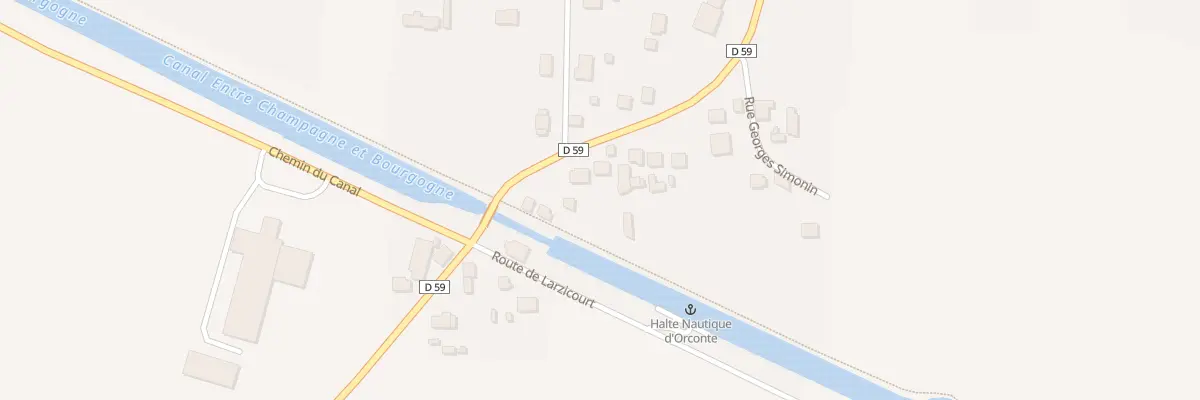 Plan du 7B Rte de Larzicourt à Orconte