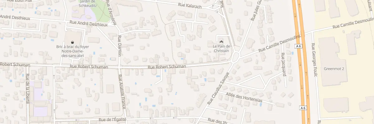 Plan du 775 Rue Robert Schuman à Villefranche-sur-Saône