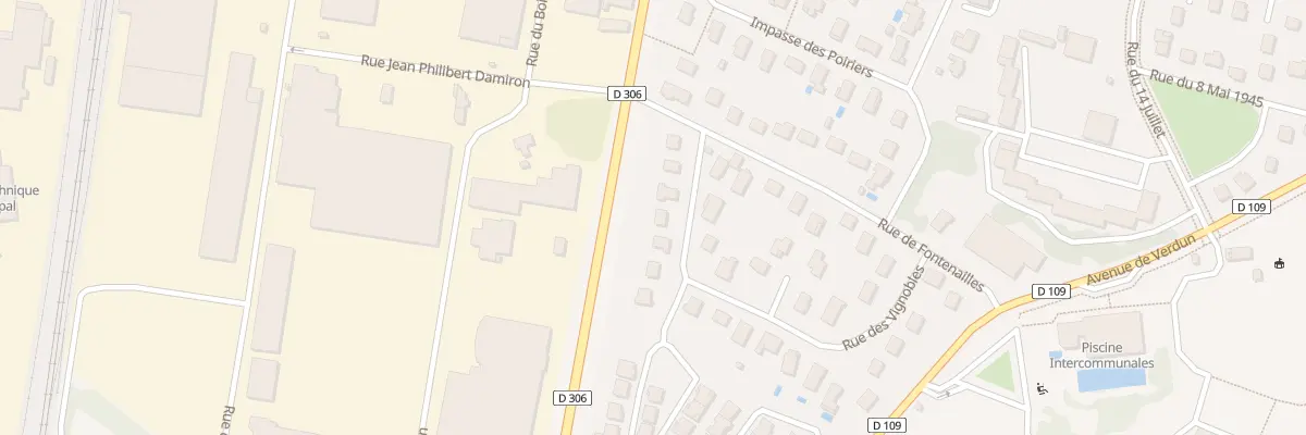 Plan du 31 Rue des Vignobles à Belleville-en-Beaujolais