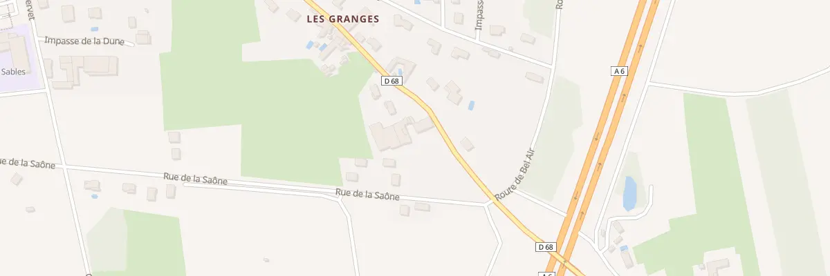 Plan du 935 Rue de la Saône à Saint-Georges-de-Reneins