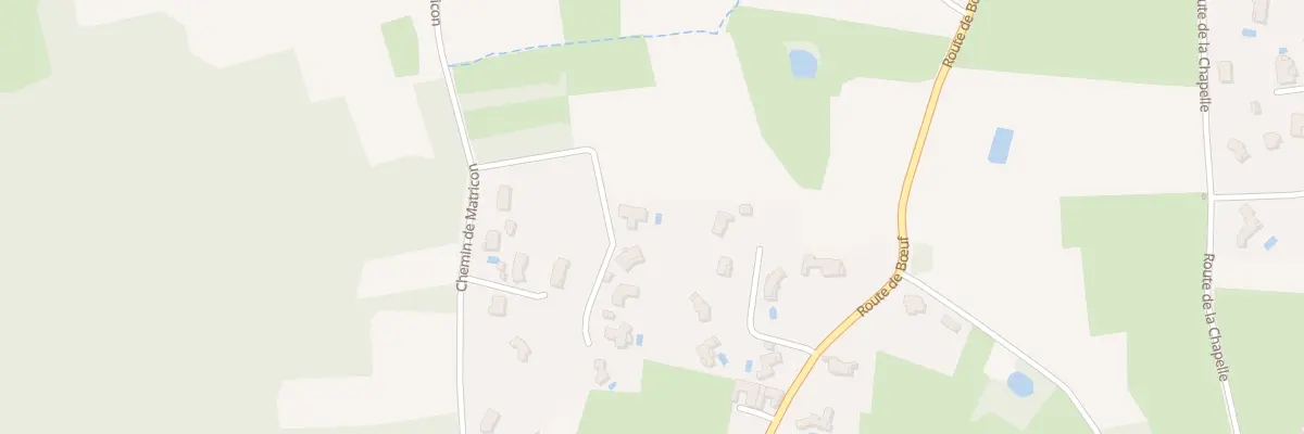 Plan du 354A Che de Matricon à Saint-Pierre-de-Bœuf