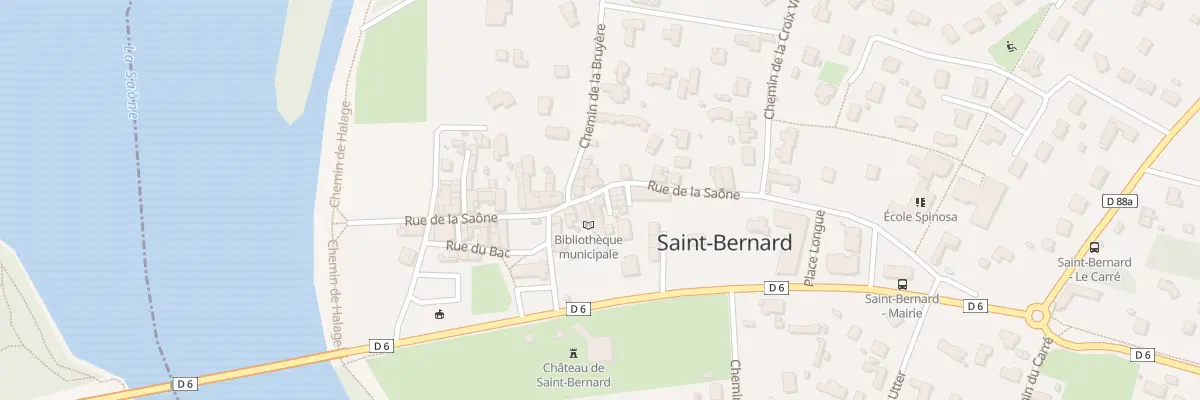 Plan du 6 Imp du Centre à Saint-Bernard