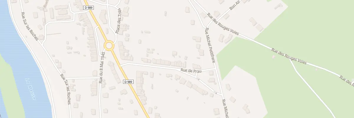 Plan du 28 Rue de Prau à Vireux-Wallerand