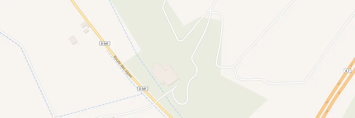 Plan du 9002 Les Sueurs à Donzère